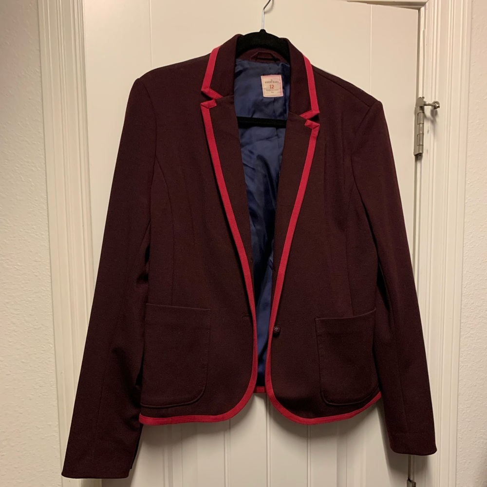 Deep purple Gap Blazer in great condition